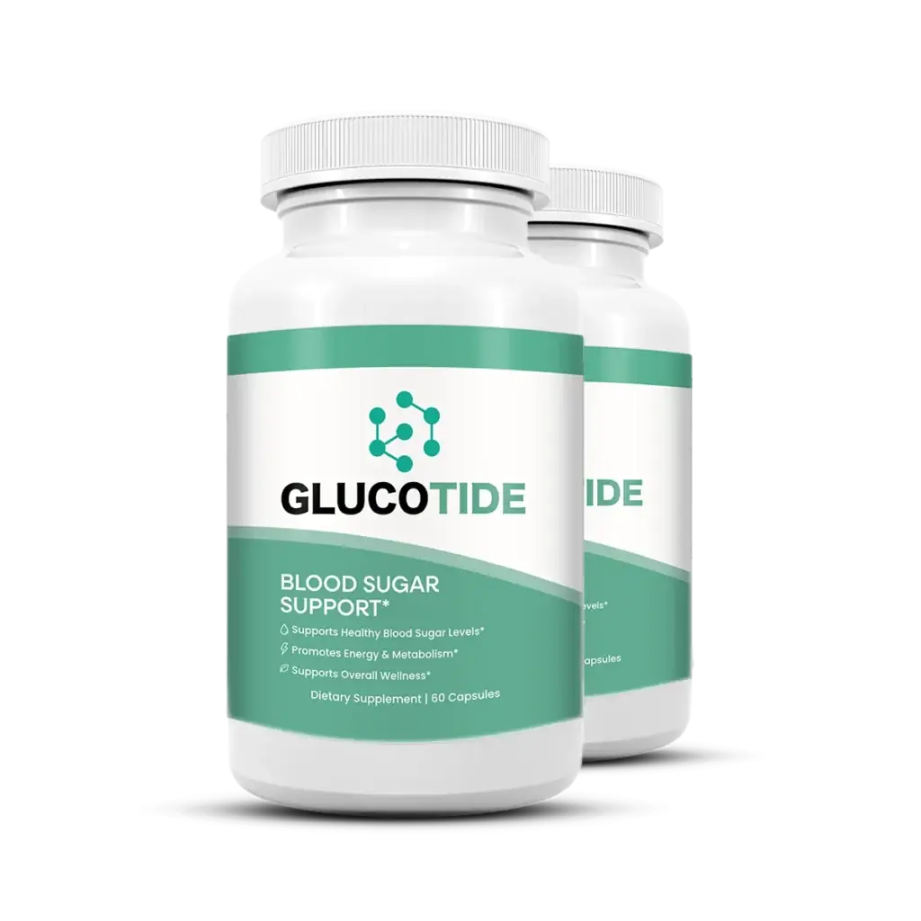 GlucoTide 2 bottles