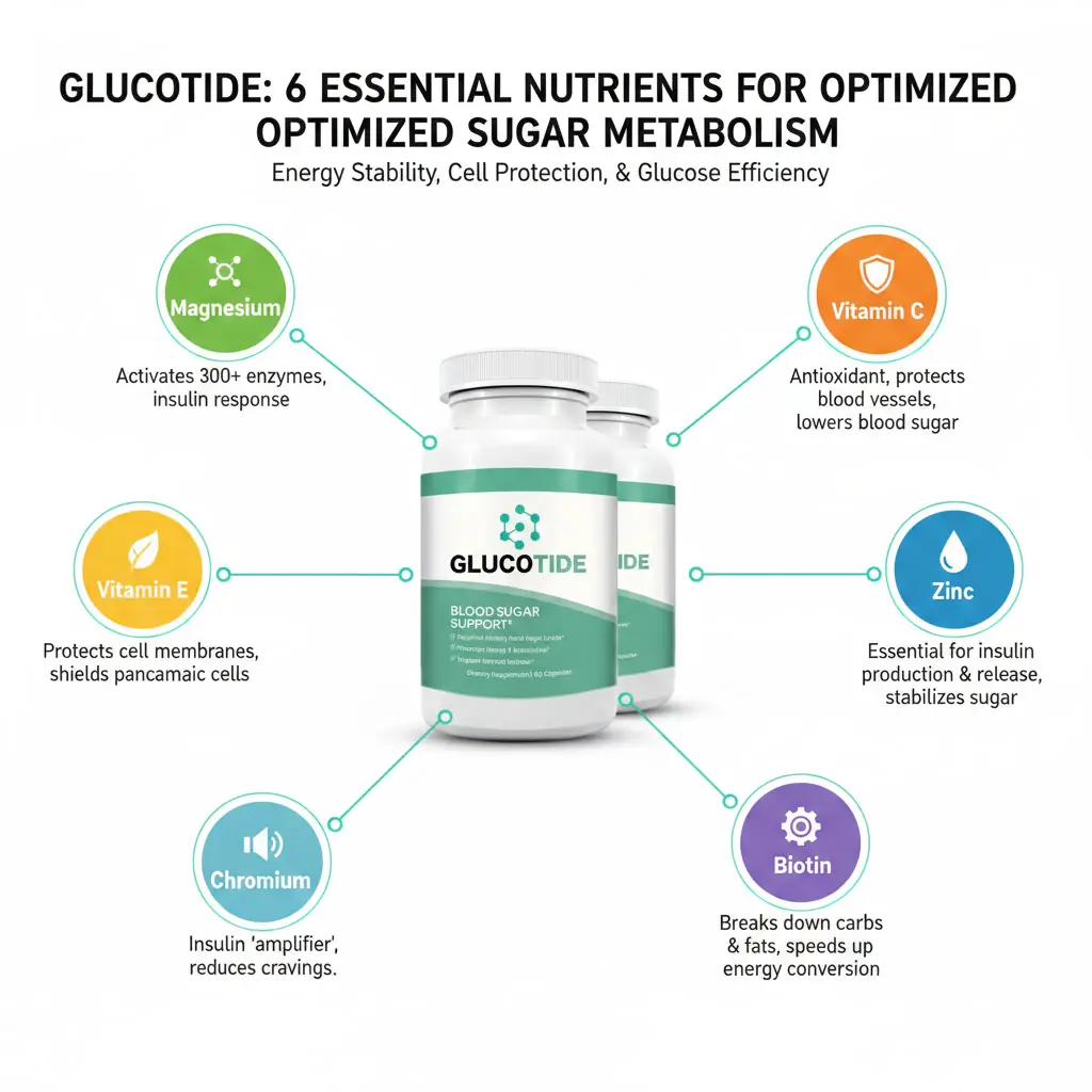 GlucoTide guarantee and ingredients